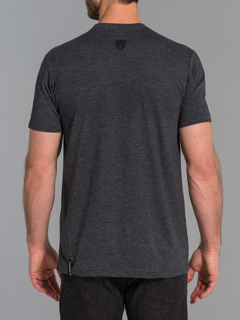 T-shirt classique gris charbon